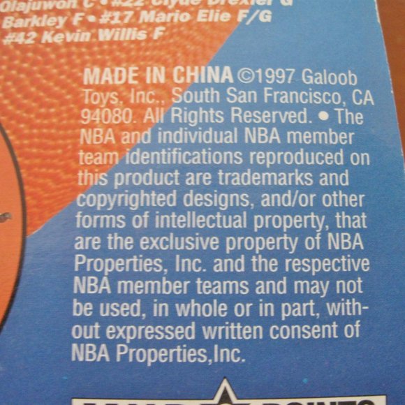 1997 Galoob New York Knicks NBA Basketball All Star MVP Small Posable Figures - Picture 4 of 9